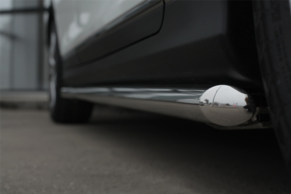 Фото Пороги труба d63 INFINITI QX 50 2014-2016