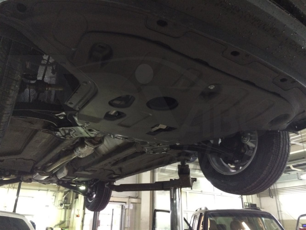 Фото Композитная защита картера двигателя и кпп Hyundai Creta, привод - 4х4, 4х2 (2016-)