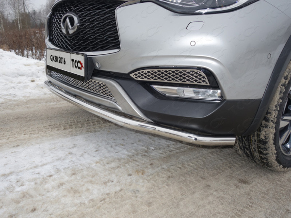 Фото Защита передняя (нижняя) 42,4 мм для Infiniti QX 30 2016-