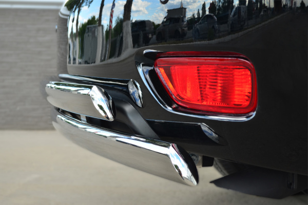 Фото Защита заднего бампера d75х42 (дуга) d75х42 (дуга) NISSAN Patrol 2014-