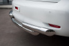 Фото Защита заднего бампера 76_76х2 INFINITI QX 56 2010-2014