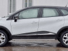 Фото Пороги труба d42 С листом (лист алюм, проф. нерж)(вариант 1) RENAULT KAPTUR 2016