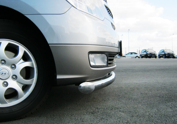 Фото Защита переднего бампера d76 HYUNDAI H1 2008-2017