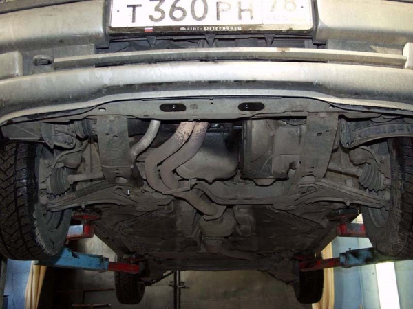 Фото Защита Альфеко для картера двигателя и кпп Opel Zafira B (2006-2012)