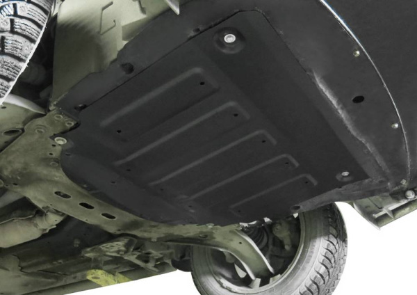 Фото Защита картера и КПП Автоброня для Nissan Qashqai, V - 1,2; 1,6D: 2,0(кроме российской сборки) 2014-2015