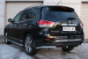 Фото Защита заднего бампера уголки d63(секции) NISSAN Pathfinder 2014-
