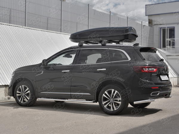 Фото Защита заднего бампера уголки d63 секции RENAULT KOLEOS 2017-