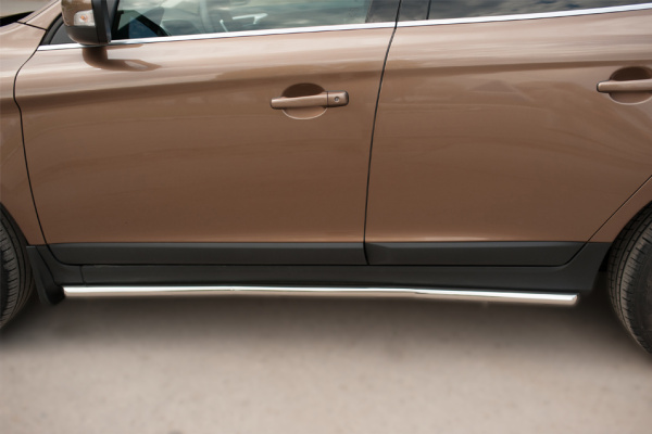 Фото Защита порогов d42 Volvo XC60 2008-2013