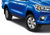 Фото Пороги алюминиевые Rival "Black" для Toyota Hilux 2015-