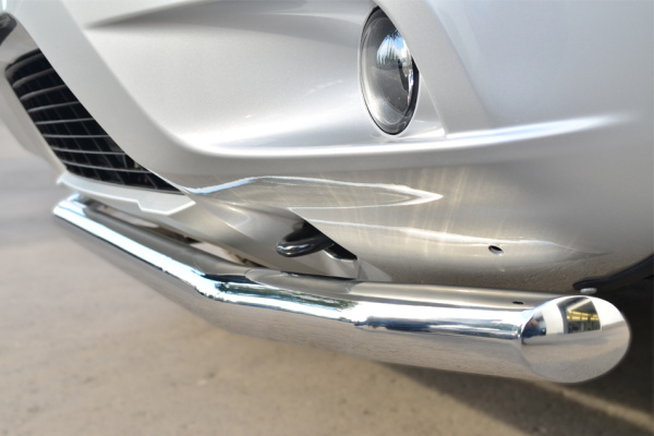 Фото Защита переднего бампера d63 (секции) NISSAN Terrano 2014-