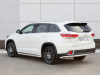 Фото Защита заднего бампера d63 секции TOYOTA HIGHLANDER 2017