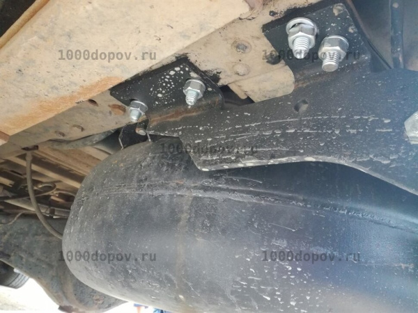 Фото фаркопа для Фаркоп AvtoS для ГАЗ 3221 с 2010- (кроме а/м 4х4)