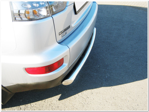 Фото Защита заднего бампера d76 MITSUBISHI Outlander 2010-2011