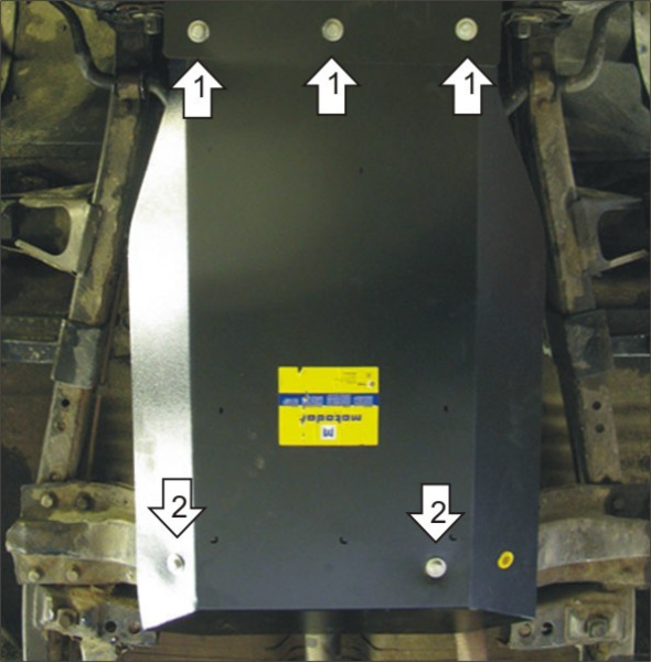 Фото Защита Motodor для КПП и РК Great Wall Deer (G3) (4WD) (2004 по наст.)