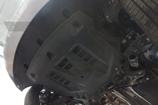 Фото Композитная защита картера двигателя и кпп Kia Sorento Prime (Киа Соренто) (2015-)