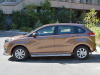 Пороги труба d42 С листом (лист алюм, проф. нерж)(вариант 1) LADA XRay 2015