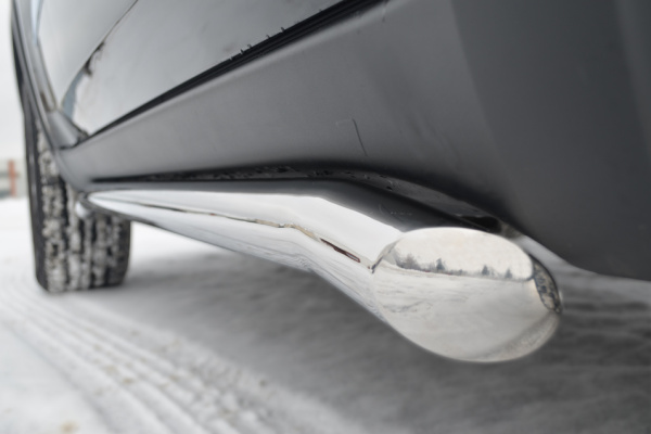 Фото Защита порогов d63 (вариант 1) (секции) JEEP Grand Cherokee 2012