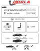 фото Фаркоп Imiola для Volkswagen Passat B7 2010- седан/универсал, Passat Alltrack B7 2012-2015