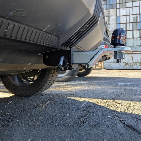 Фаркоп Motodor (Россия) «быстросъемный под квадрат» для Geely Boyue L (2022-)