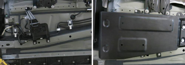 Фото Защита адсорбера Автоброня для Mazda CX-5, V - 2,5 2015-