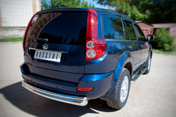 Фото Защита заднего бампера d76/42 GREAT WALL HOVER H5 2010-