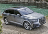 Пороги алюминиевые Rival "Black" для Audi Q7 2015-
