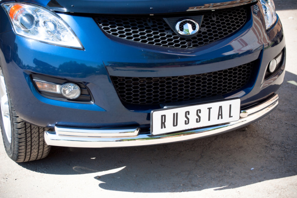 Фото Защита переднего бампера d76/42 GREAT WALL HOVER H5 2010-