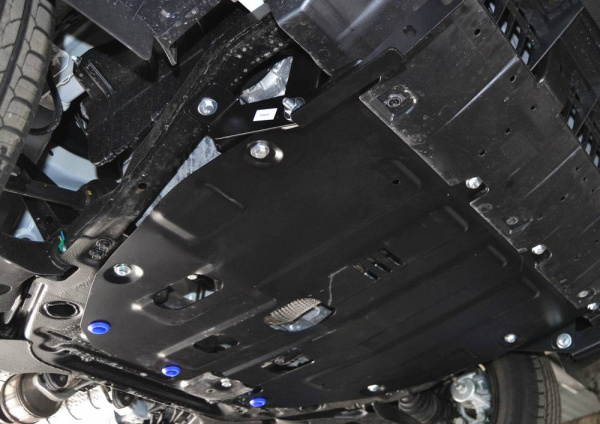 Фото Защита картера и КПП АвтоБроня для Ssang Yong Tivoli FWD 2016-н.в.