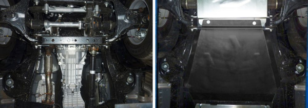 Фото Защита КПП Автоброня для Ford Ranger, V - 2,2 2012-