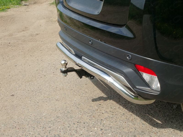 Фото Защита задняя 60,3 мм для Mitsubishi Eclipse Cross 2018-