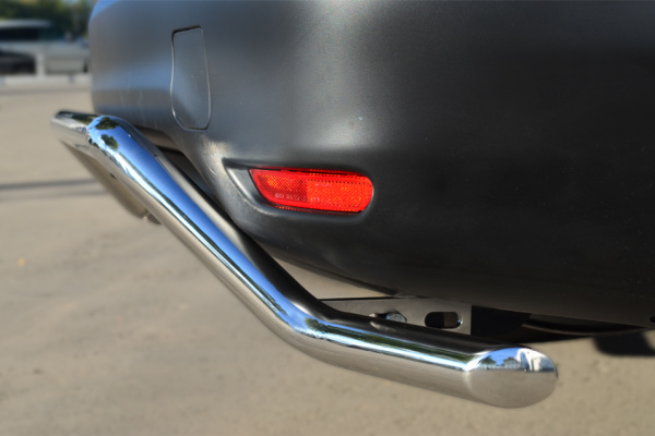 Фото Защита заднего бампера d42 (волна) в т.ч. Сборка СПБ NISSAN Qashqai 2014-2018