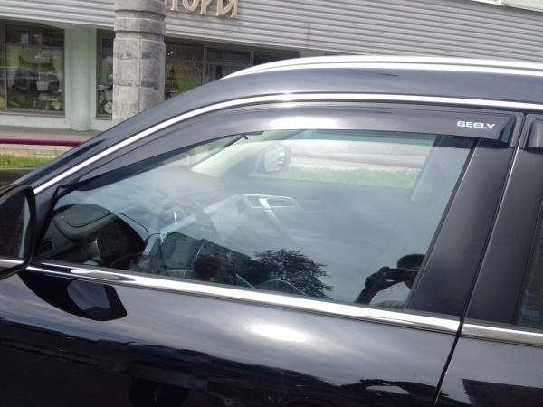 Фото Дефлекторы окон Geely Atlas, комплект 4 шт.