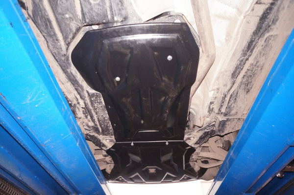 Фото Композитная защита картера двигателя и кпп BMW X5 (2013-) из 2-х частей