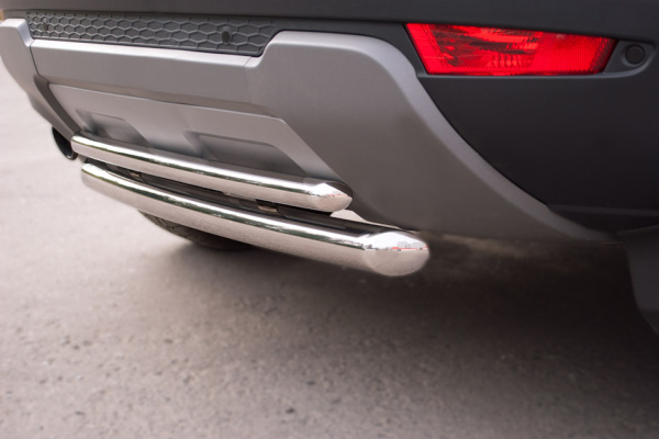 Фото Защита заднего бампера d63_42 (дуга) LAND ROVER Range Rover Evoque Prestige u Pure 2011-2017