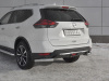 Фото Защита заднего бампера уголки d63 секции NISSAN X-TRAIL (T32) 2018-