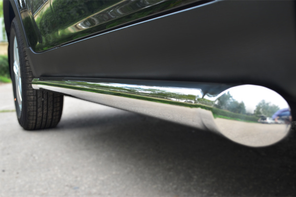 Фото Пороги труба d63 (вариант 1) SSANG ACTYON 2010-2013