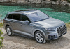 Пороги алюминиевые Rival "Premium-Black" для Audi Q7 2015-