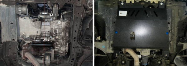 Фото Защита картера и КПП Автоброня для Opel Insignia, V -1,8; 2,0; 2,6 2009-