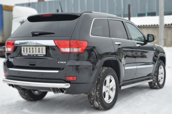 Фото Защита заднего бампера d76 (дуга) JEEP Grand Cherokee 2012