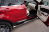 Фото Пороги труба d76 с накладками (вариант 3) LAND ROVER Range Rover Evoque Prestige u Pure 2011-2017