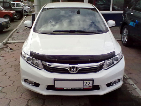 Дефлектор капота Honda (Хонда) Civic (Цивик) SD (2012-)