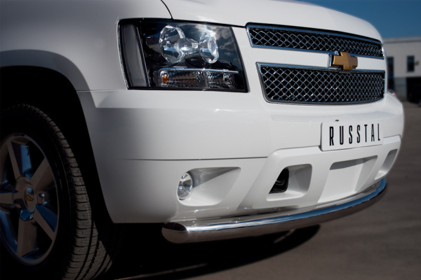Фото Защита переднего бампера d76 CHEVROLET Tahoe 2012-2014