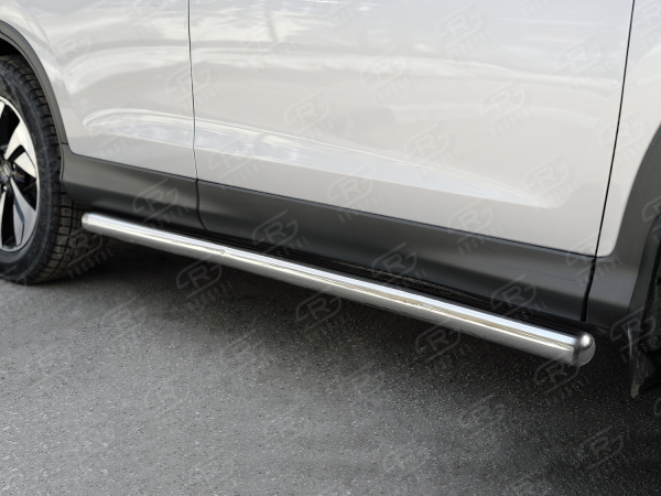 Фото Пороги труба d63 (вариант 3) HONDA CR-V 2015-2016 2.0