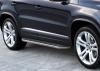 Фото Пороги алюминиевые Rival "Premium" для Volkswagen Tiguan 2007-2011-2017