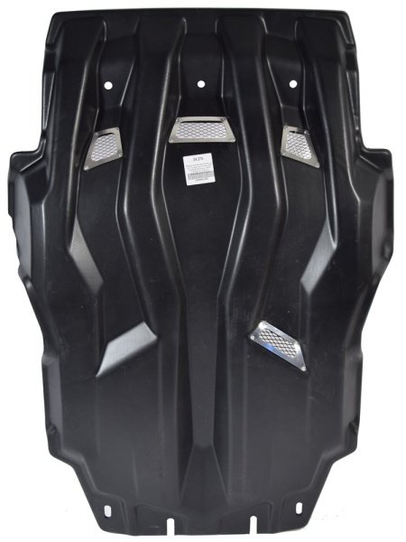 Фото Композитная защита картера двигателя, кпп и рк Lexus LX (2015-), 2 части, с сеткой