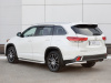 Фото Защита заднего бампера уголки d63 секции TOYOTA HIGHLANDER 2017