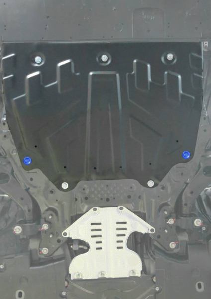 Фото Защита картера и КПП Автоброня для Mazda 3 V-1,5; 1,6; 2,0 2013-