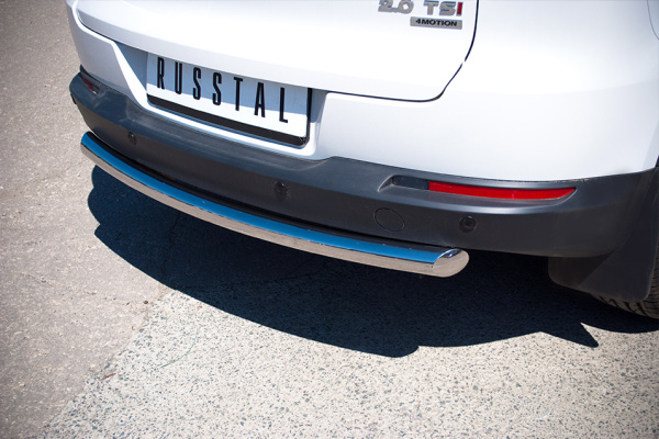 Фото Защита заднего бампера d63 VOLKSWAGEN Tiguan Sport & Style 2011-2016