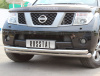 Фото Защита переднего бампера d76/63 (дуга) NISSAN Pathfinder 4 2004-2009