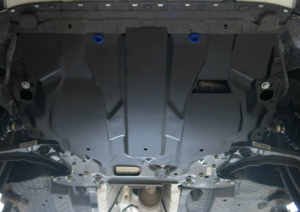 Фото Защита картера и КПП Автоброня для Volkswagen Caddy 2015-, V - 1.6